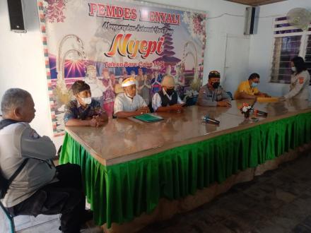 Monitoring dan Supervisi Penguatan Keamanan Desa Adat Dari Polda Bali